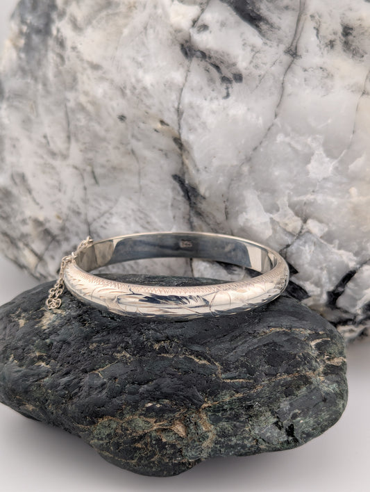 Sterling Silver Bangle