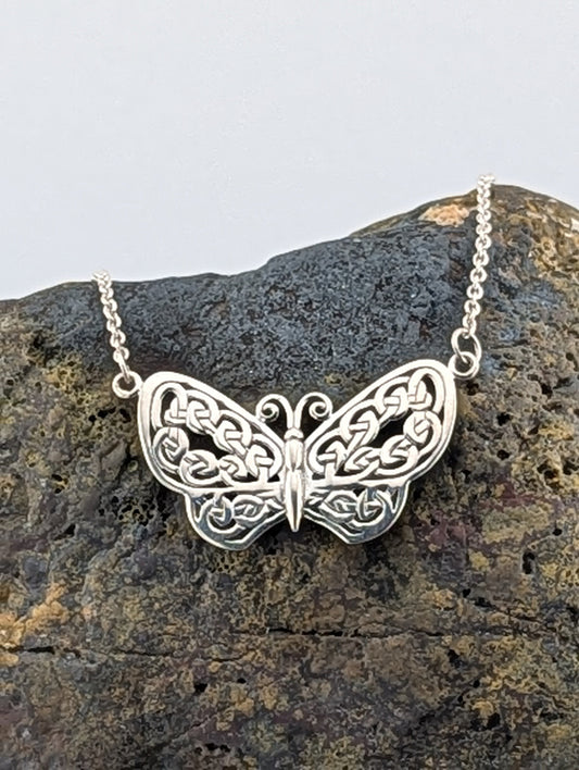 Celtic Butterfly Necklace