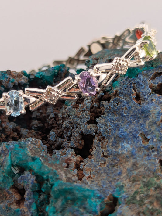 Multi Gemstone Bracelet