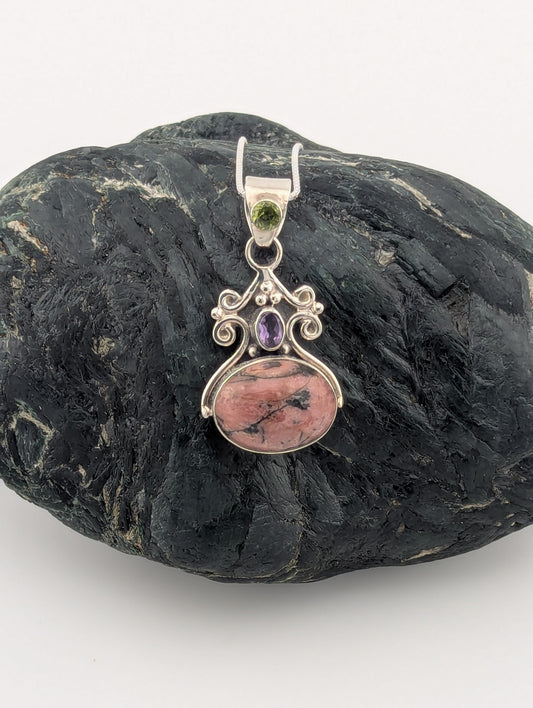 Rhodonite Necklace