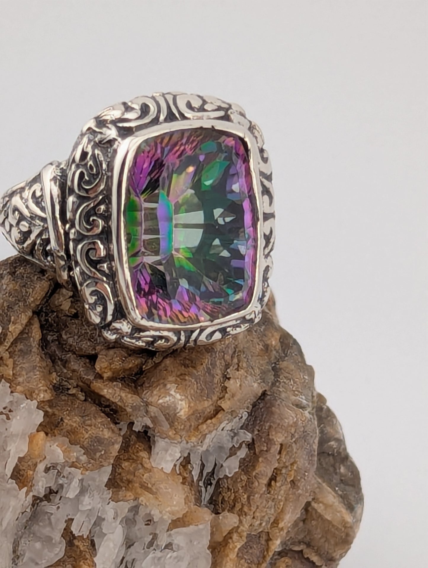 Mystic Topaz Ring
