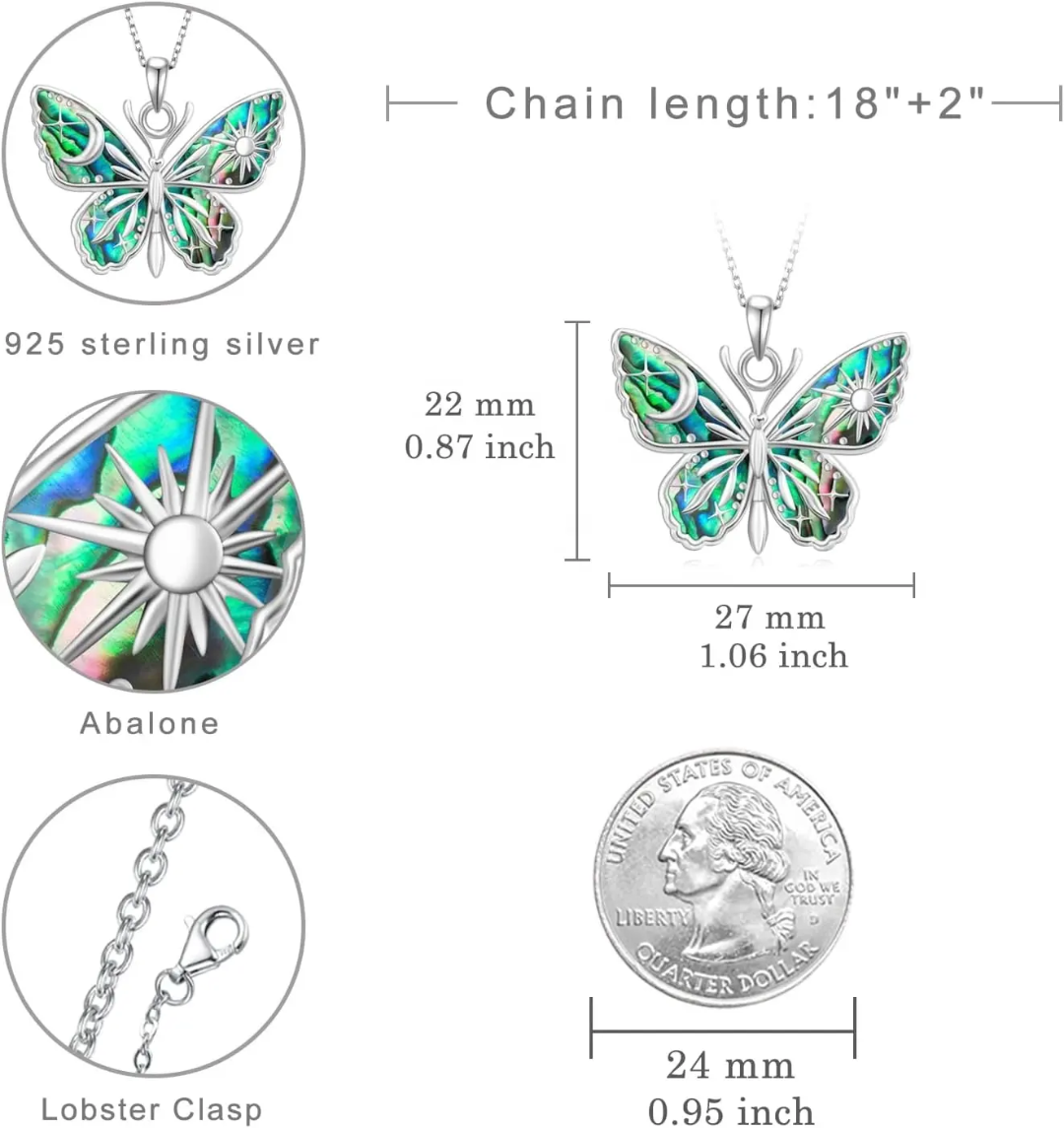 Inspirational Butterfly Necklace